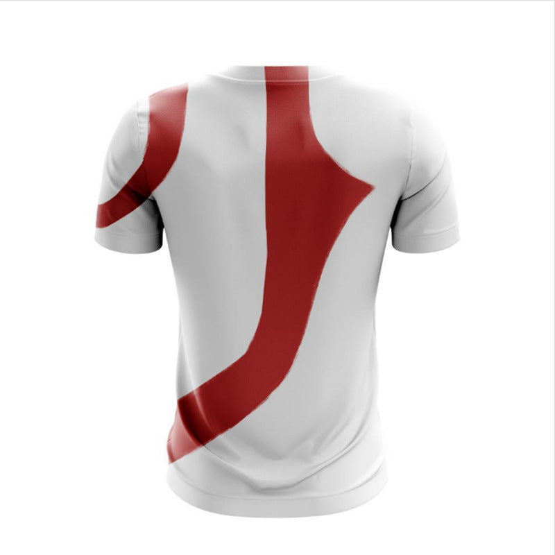 Kratos God Of War 3d Printed T-shirt