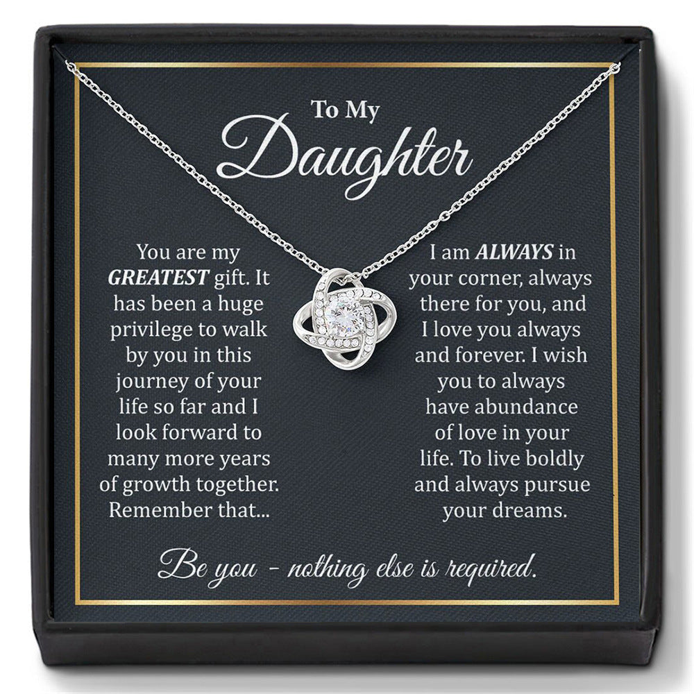Women's European And American Fashion Minimalist Rhinestone Zircon Pendant Jewelry