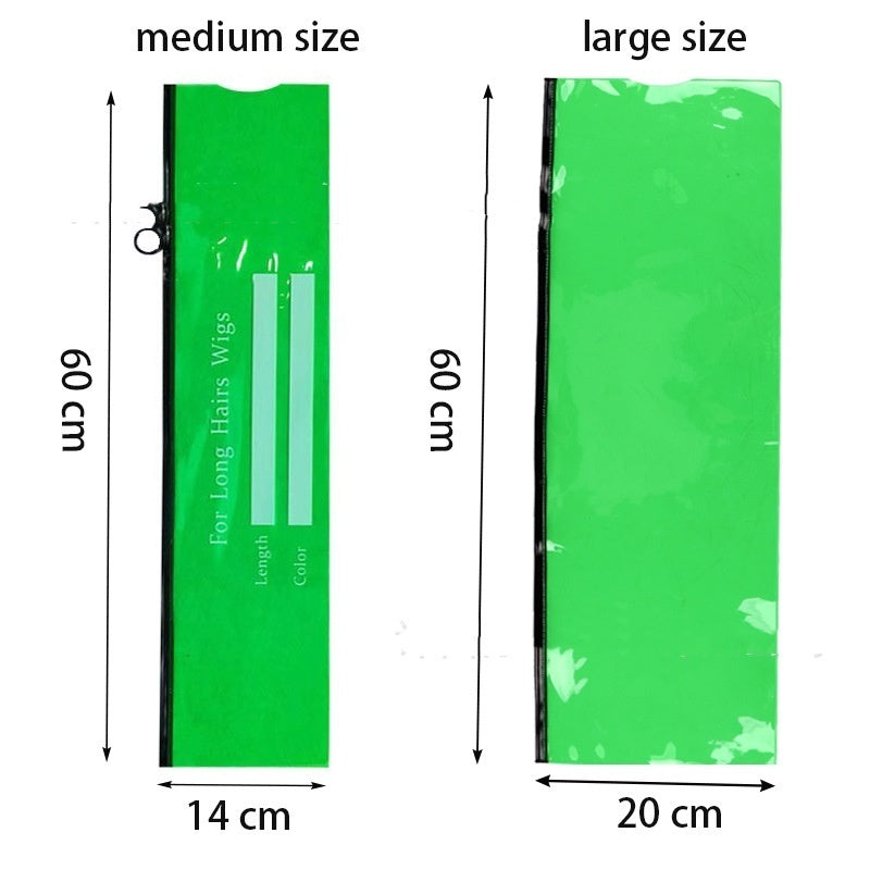 Wig Plastic Dustproof Storage Bag
