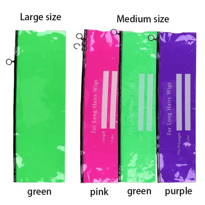Wig Plastic Dustproof Storage Bag